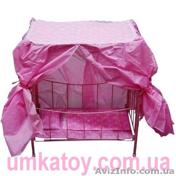 предлагаю разнообразный выбор детских игрушечных кроваток для кукол - <ro>Изображение</ro><ru>Изображение</ru> #4, <ru>Объявление</ru> #764958