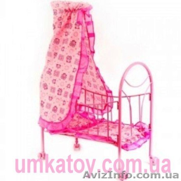 предлагаю разнообразный выбор детских игрушечных кроваток для кукол - <ro>Изображение</ro><ru>Изображение</ru> #3, <ru>Объявление</ru> #764958