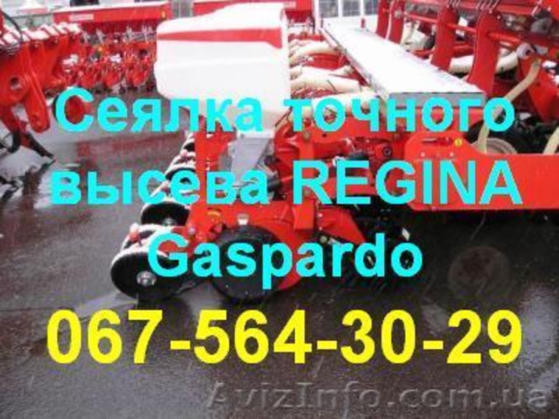 Сеялка точного высева REGINA (No-Till) Gaspardo - <ro>Изображение</ro><ru>Изображение</ru> #1, <ru>Объявление</ru> #799606