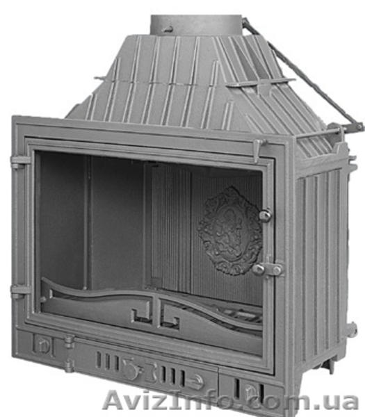 Каминная чугунная топка Kaw-Met W1 14 кВт - <ro>Изображение</ro><ru>Изображение</ru> #3, <ru>Объявление</ru> #822403
