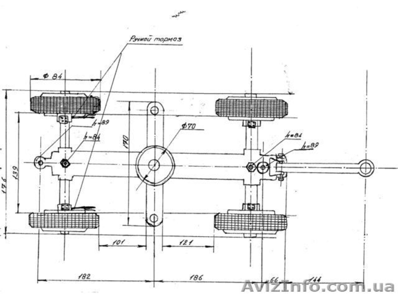 Грузовой 2осный прицеп-лафет на непробиваемых скатах - <ro>Изображение</ro><ru>Изображение</ru> #4, <ru>Объявление</ru> #844557