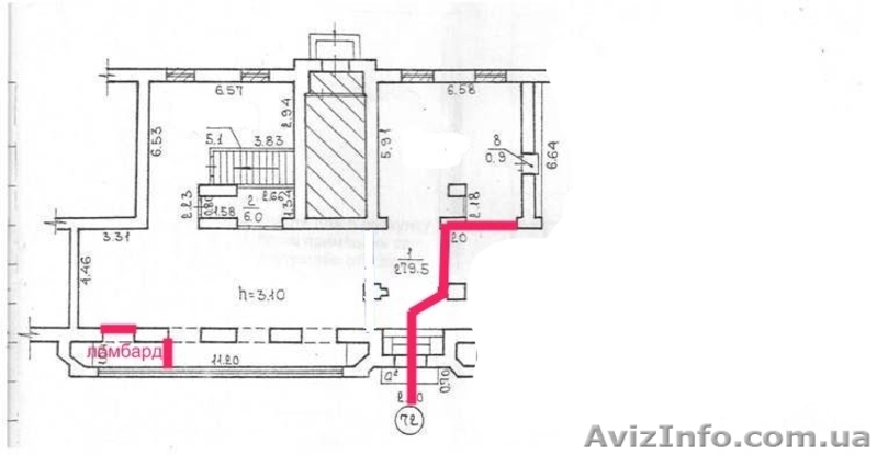 Сдам в аренду помещение, красная линия, под ресторан-бар, магазин, общепит и т.д - <ro>Изображение</ro><ru>Изображение</ru> #3, <ru>Объявление</ru> #868372
