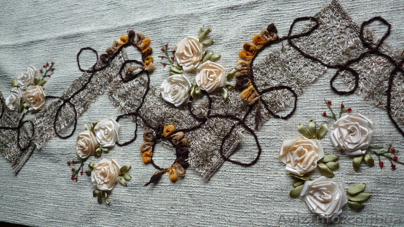 интересный дизайн штор,роспись,вышивка лентами - <ro>Изображение</ro><ru>Изображение</ru> #3, <ru>Объявление</ru> #862851