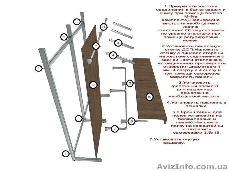 Модульное торговое оборудование для магазина одежды - <ro>Изображение</ro><ru>Изображение</ru> #7, <ru>Объявление</ru> #878537