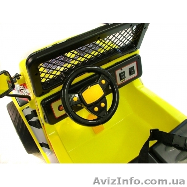 Внимание! Детский электромобиль 618R + Д/У ЖЕЛТЫЙ - <ro>Изображение</ro><ru>Изображение</ru> #3, <ru>Объявление</ru> #925821