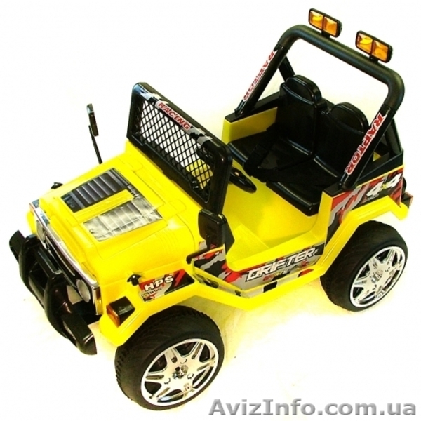 Внимание! Детский электромобиль 618R + Д/У ЖЕЛТЫЙ - <ro>Изображение</ro><ru>Изображение</ru> #4, <ru>Объявление</ru> #925821