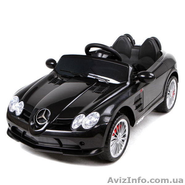 Хит лета 2013! Детский электромобиль Mercedes SLR 722S BLACK - <ro>Изображение</ro><ru>Изображение</ru> #4, <ru>Объявление</ru> #949678