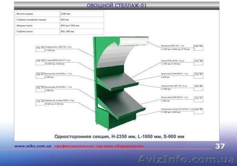 овощной торговый стеллаж - <ro>Изображение</ro><ru>Изображение</ru> #5, <ru>Объявление</ru> #939184