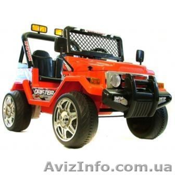 Новинка!  Детский электромобиль 618R  2-х местный внедорожник  на пульте управле - <ro>Изображение</ro><ru>Изображение</ru> #3, <ru>Объявление</ru> #985479