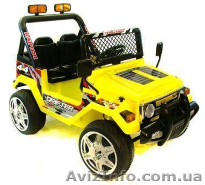 Новинка!  Детский электромобиль 618R  2-х местный внедорожник  на пульте управле - <ro>Изображение</ro><ru>Изображение</ru> #6, <ru>Объявление</ru> #985479