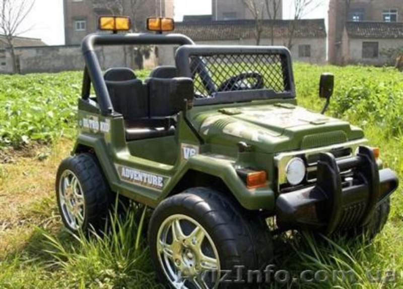 Новинка!  Детский электромобиль 618R  2-х местный внедорожник  на пульте управле - <ro>Изображение</ro><ru>Изображение</ru> #5, <ru>Объявление</ru> #985479