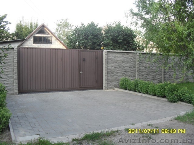 Еврозаборы в Днепропетровске ворота бетонные изделия из бетона навесы из поликар - <ro>Изображение</ro><ru>Изображение</ru> #5, <ru>Объявление</ru> #999567