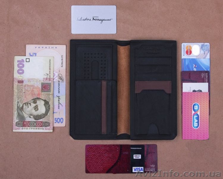 Портмоне Salvatore Ferragamo 3105 Coffee - <ro>Изображение</ro><ru>Изображение</ru> #1, <ru>Объявление</ru> #1000586