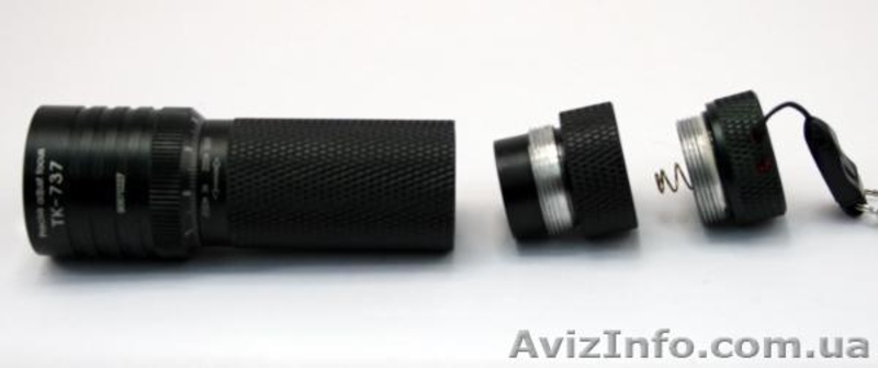 Фонарь Tank007 TK-737 XM-L (3AAA/1х18650, Cree XM-L T6, 460 люмен, 5 режимный) - <ro>Изображение</ro><ru>Изображение</ru> #3, <ru>Объявление</ru> #1006349