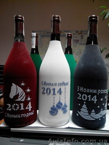 Нанесение флока, Бархатное новогоднее шампанское - <ro>Изображение</ro><ru>Изображение</ru> #4, <ru>Объявление</ru> #1008958