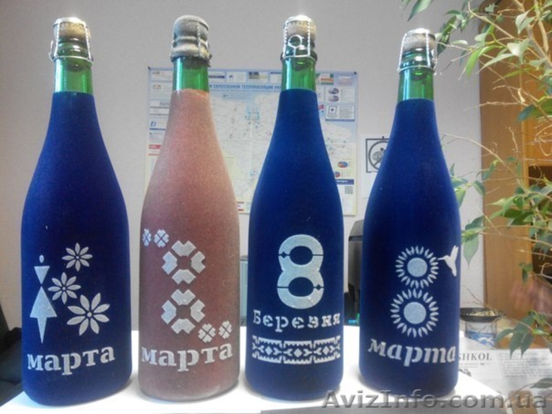 Нанесение флока, Бархатное новогоднее шампанское - <ro>Изображение</ro><ru>Изображение</ru> #5, <ru>Объявление</ru> #1008958