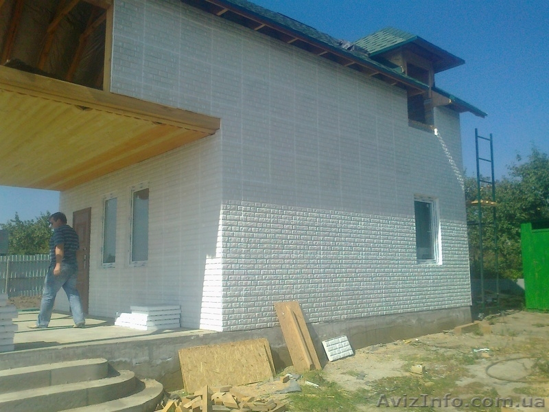Утепление стен  дома  еврофасадом! - <ro>Изображение</ro><ru>Изображение</ru> #3, <ru>Объявление</ru> #1017941