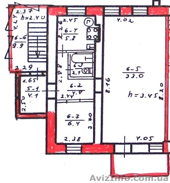 Продам часть дома на Клары Цеткин - <ro>Изображение</ro><ru>Изображение</ru> #6, <ru>Объявление</ru> #1048013