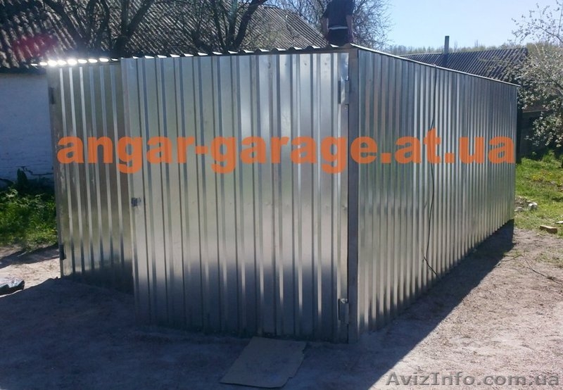 металлический гараж сборно-разборной стандартные и высокие - <ro>Изображение</ro><ru>Изображение</ru> #3, <ru>Объявление</ru> #1040597