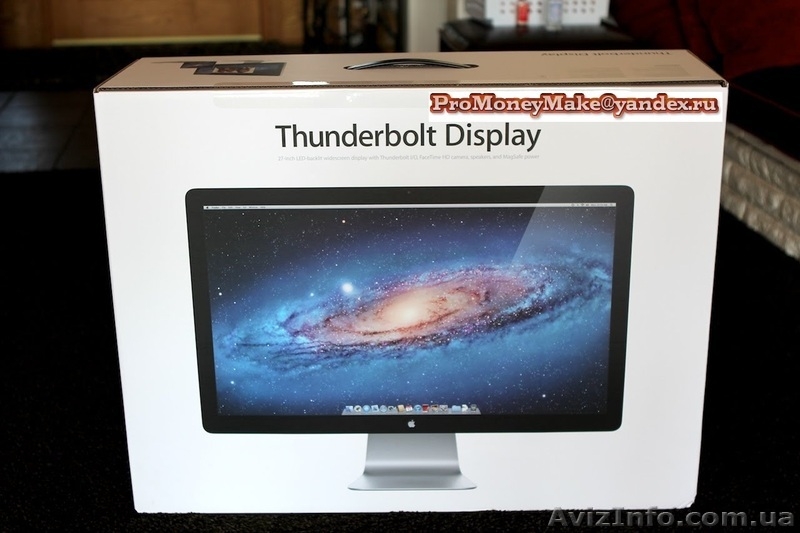Монитор Apple Thunderbolt Display 27" - <ro>Изображение</ro><ru>Изображение</ru> #5, <ru>Объявление</ru> #1069030