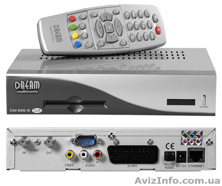 Мультимедийный cпутниковый ресивер DREAMBOX DM500S  - <ro>Изображение</ro><ru>Изображение</ru> #3, <ru>Объявление</ru> #1110800