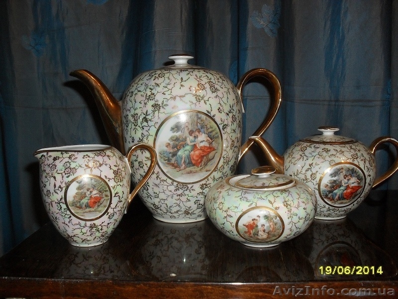 Продаю Антикварный Сервиз Мадонна с золотым напылением - <ro>Изображение</ro><ru>Изображение</ru> #3, <ru>Объявление</ru> #1122280