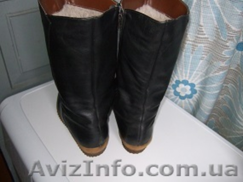 Сапоги кожаные женские 37 размер - <ro>Изображение</ro><ru>Изображение</ru> #4, <ru>Объявление</ru> #1186394