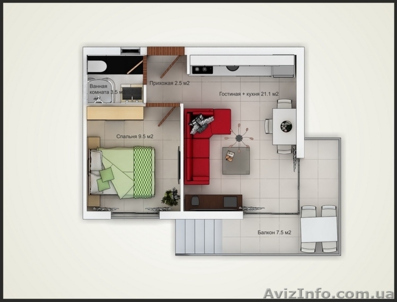 Апартаменты на Средиземном море - <ro>Изображение</ro><ru>Изображение</ru> #7, <ru>Объявление</ru> #1209014