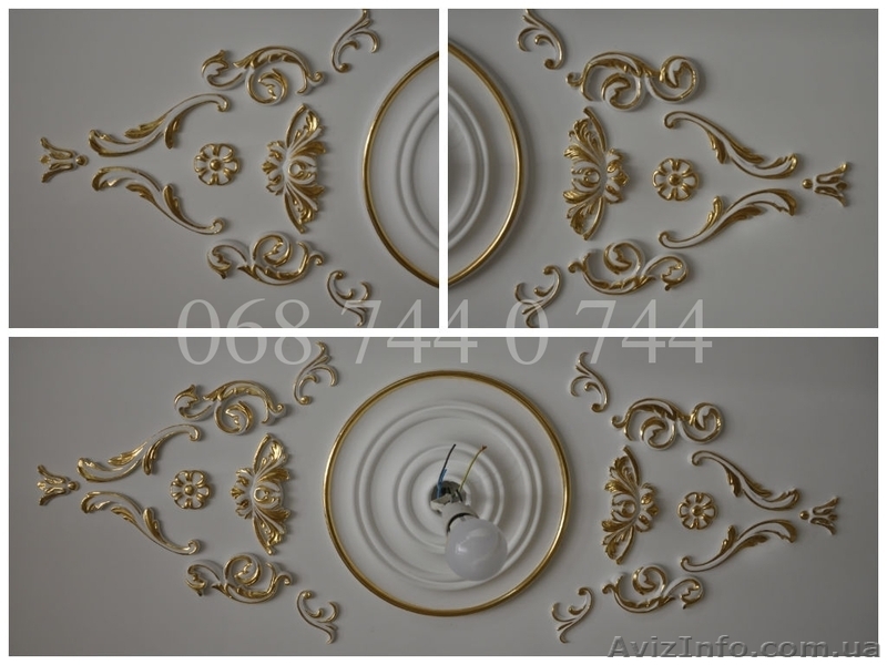 Позолота интерьеров. Позолота (золочение) сусальным золотом, серебром и поталью  - <ro>Изображение</ro><ru>Изображение</ru> #8, <ru>Объявление</ru> #1207050