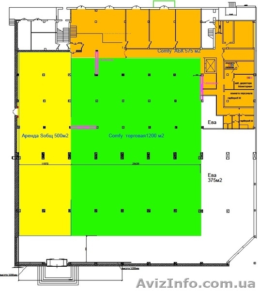 Аренда 500 кв.м. Днепродзержинск - <ro>Изображение</ro><ru>Изображение</ru> #3, <ru>Объявление</ru> #1132148