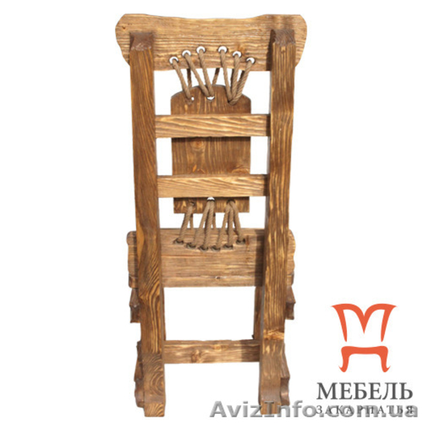 Деревянные кресла под старину, Стул Богатырь - <ro>Изображение</ro><ru>Изображение</ru> #4, <ru>Объявление</ru> #1222509