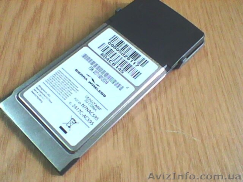 Sierra Wireless Aircard 595 - PCMCIA 3G модем - <ro>Изображение</ro><ru>Изображение</ru> #5, <ru>Объявление</ru> #1240932