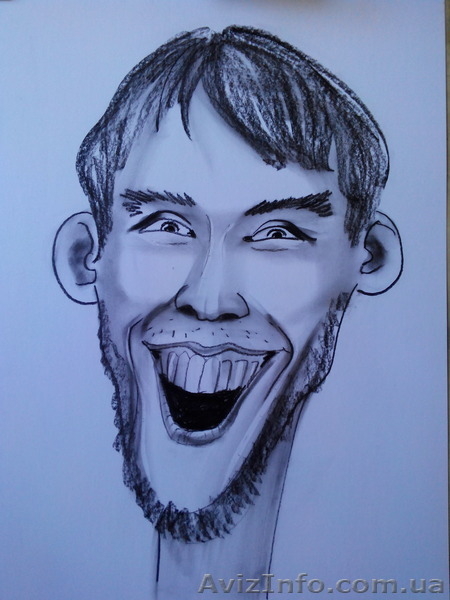 Шарж на заказ по фото - <ro>Изображение</ro><ru>Изображение</ru> #5, <ru>Объявление</ru> #1241231