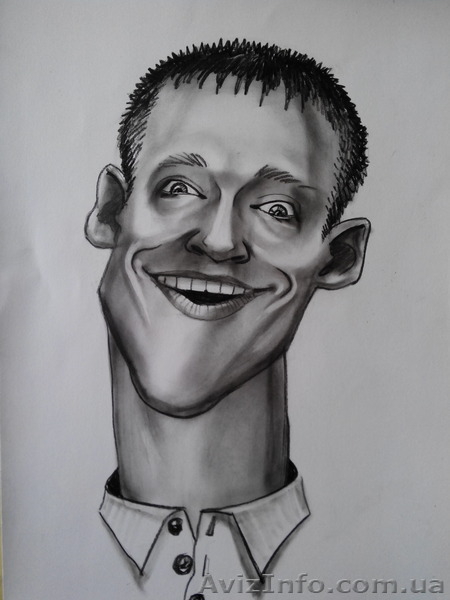 Шарж на заказ по фото - <ro>Изображение</ro><ru>Изображение</ru> #3, <ru>Объявление</ru> #1241231