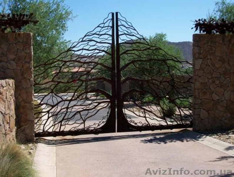 Кованные ворота от производителя - <ro>Изображение</ro><ru>Изображение</ru> #4, <ru>Объявление</ru> #1279529