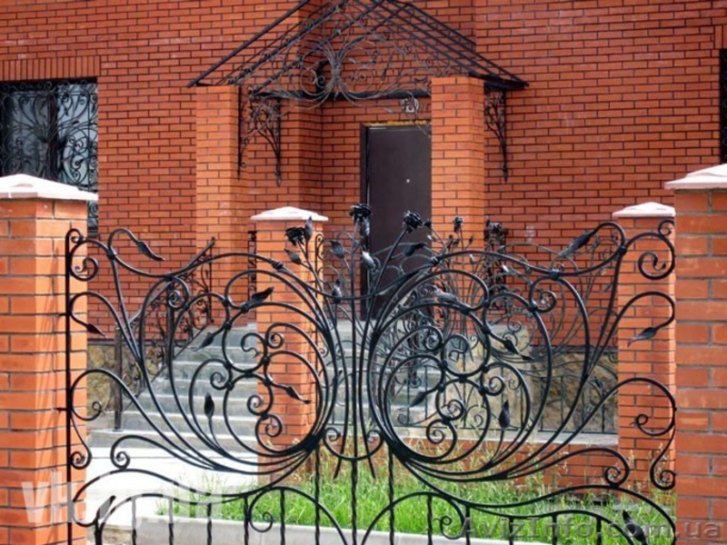 кованные ворота в Днепропетровске - <ro>Изображение</ro><ru>Изображение</ru> #4, <ru>Объявление</ru> #1279530
