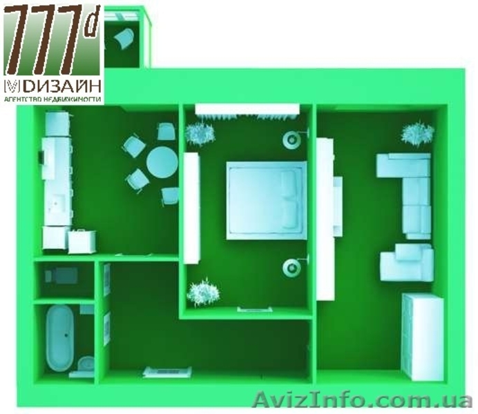 Продам 2-комнатную квартиру в новострое  на Набережной Победы. - <ro>Изображение</ro><ru>Изображение</ru> #8, <ru>Объявление</ru> #1287273