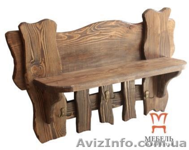 Вешалки из дерева под старину – мебель от производителя - <ro>Изображение</ro><ru>Изображение</ru> #3, <ru>Объявление</ru> #1291860