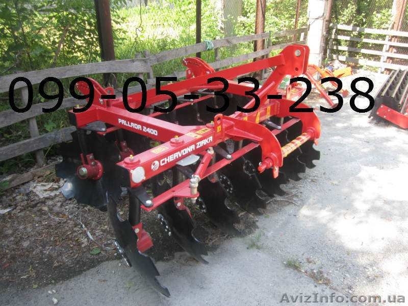 борона Паллада 2.4 дисковая(диск-660мм) PALLADA 2,4(-01) Червона зирка - <ro>Изображение</ro><ru>Изображение</ru> #3, <ru>Объявление</ru> #1315112
