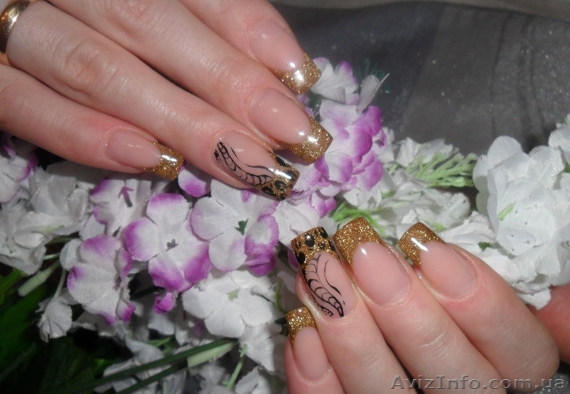  Коррекция ногтей акрилом, наращивание, худ.роспись, маникюр. - <ro>Изображение</ro><ru>Изображение</ru> #4, <ru>Объявление</ru> #1326328