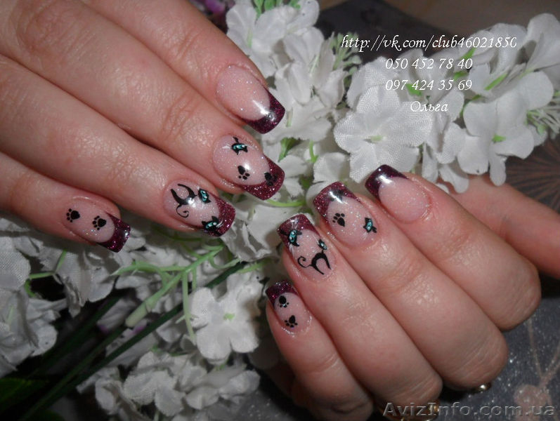 Предлагаю наращивание ногтей акрилом, коррекцию. - <ro>Изображение</ro><ru>Изображение</ru> #3, <ru>Объявление</ru> #1047846