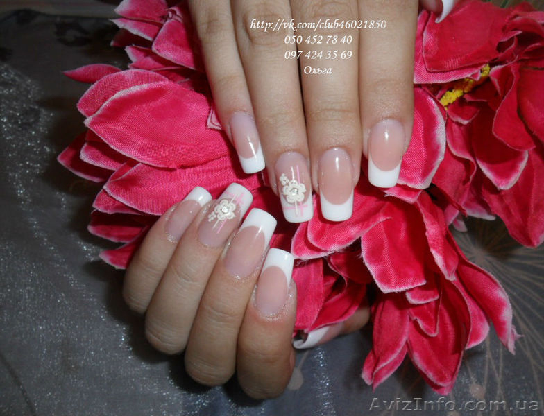  Коррекция ногтей акрилом, наращивание, худ.роспись, маникюр. - <ro>Изображение</ro><ru>Изображение</ru> #5, <ru>Объявление</ru> #1326328