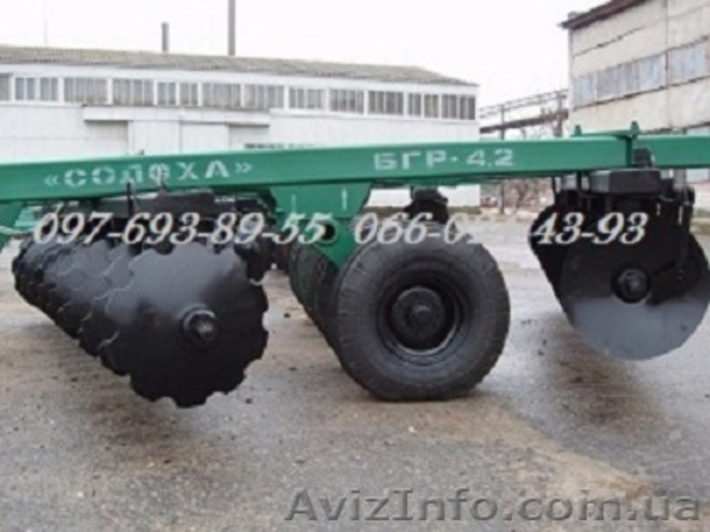 Дисковая борона БГР-4.2 Солоха  - <ro>Изображение</ro><ru>Изображение</ru> #3, <ru>Объявление</ru> #1319322