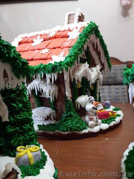 Новогодний пряничный домик - <ro>Изображение</ro><ru>Изображение</ru> #4, <ru>Объявление</ru> #1348001