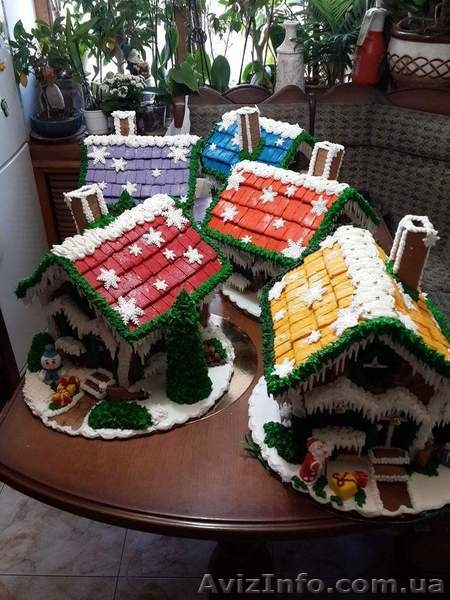 Новогодний пряничный домик - <ro>Изображение</ro><ru>Изображение</ru> #3, <ru>Объявление</ru> #1348001