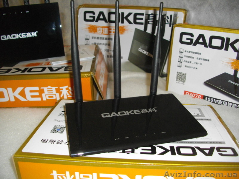 WiFi Роутер GAOKE модель Q307R - <ro>Изображение</ro><ru>Изображение</ru> #1, <ru>Объявление</ru> #1375409