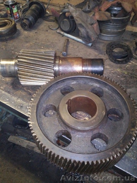 Вал-шестерни и шестерни редуктора грануляторов ОГМ 1,5 ОГМ 0,8    - <ro>Изображение</ro><ru>Изображение</ru> #6, <ru>Объявление</ru> #1369038