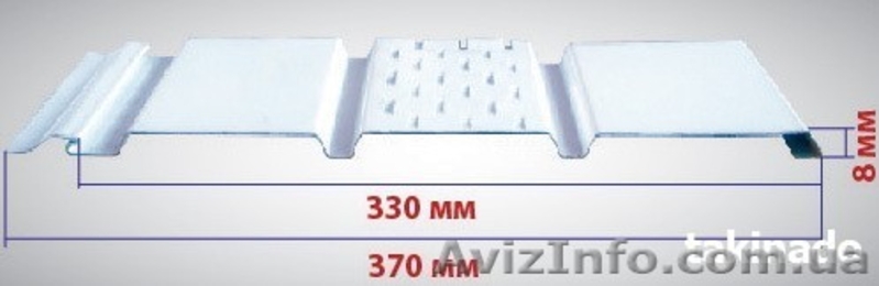 Сайдинг металлический трехволновый, м2 - <ro>Изображение</ro><ru>Изображение</ru> #8, <ru>Объявление</ru> #1422030