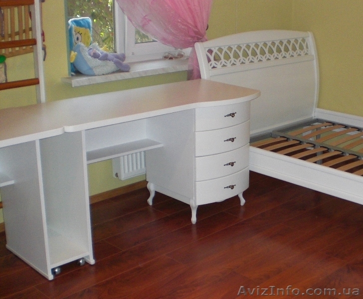 Стол письменный из массива - <ro>Изображение</ro><ru>Изображение</ru> #3, <ru>Объявление</ru> #1459739