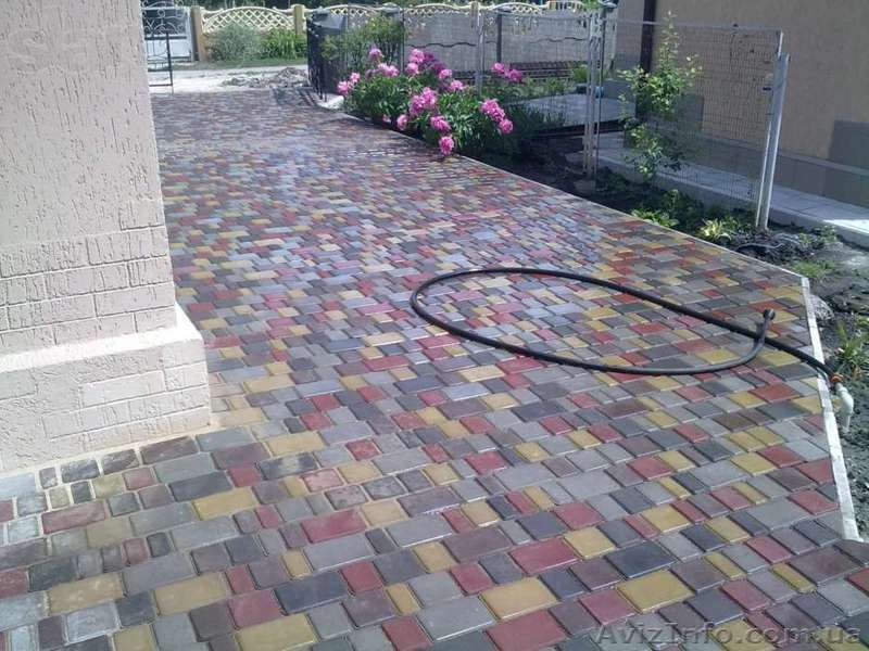 Укладка тротуарной плитки. Бетонные, земельные  работы. - <ro>Изображение</ro><ru>Изображение</ru> #4, <ru>Объявление</ru> #1465394